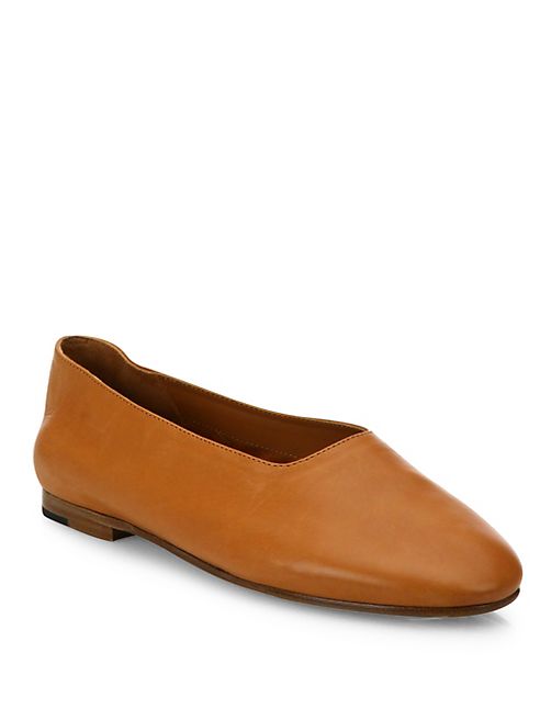 Vince - Maxwell Leather Ballet Flats