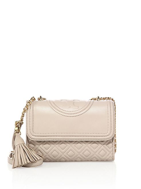 Tory Burch - Fleming Small Quilted Leather Shoulder Bag