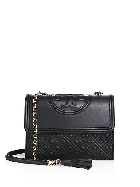 Tory Burch - Fleming Quilted Leather Shoulder Bag