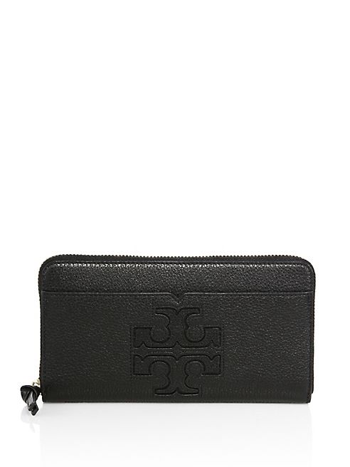 Tory Burch - Harper Zip Continental Leather Wallet