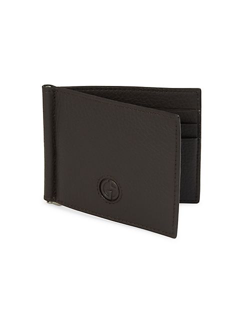 Giorgio Armani - Leather Money Clip Wallet