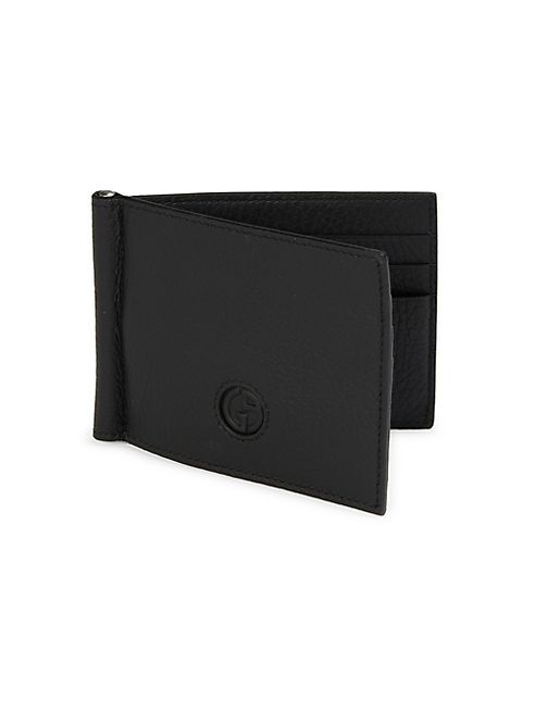 Giorgio Armani - Leather Money Clip Wallet