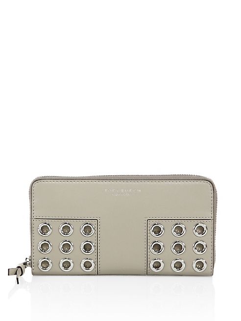 Tory Burch - Grommets Zip-Around Wallet