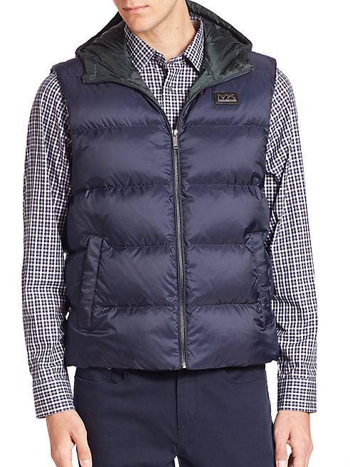 Michael Kors - Hooded Down Vest