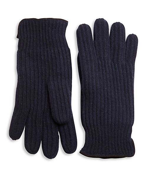 Portolano - Ribbed Cashmere Gloves