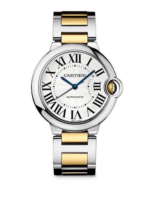 Cartier - Ballon Bleu de Cartier 18K Yellow Gold & Stainless Steel Bracelet Watch