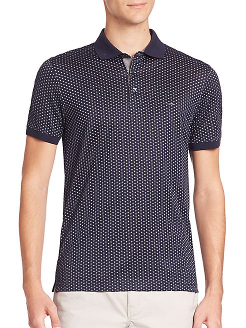 Michael Kors - Dot Diamond Printed Polo