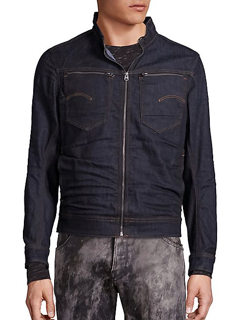 G-Star RAW - Zip Front Cropped Jacket