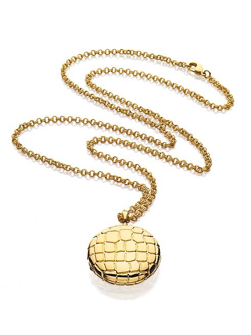 Estée Lauder - Beautiful Golden Alligator Necklace