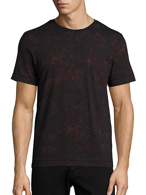 Saks Fifth Avenue x Anthony Davis - Two-Tone Cotton Blend Long Tee