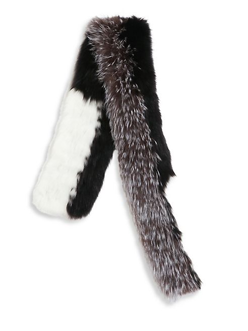 The Fur Salon - Knitted Fox Fur Stole