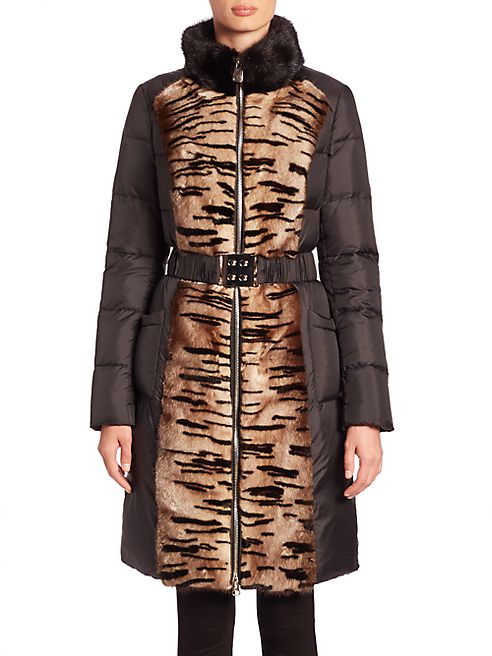 The Fur Salon - Mink Fur & Quilted Puffer Coat