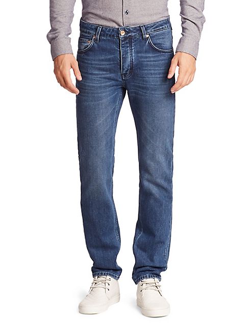 WeSC - Faded Whiskered Jeans