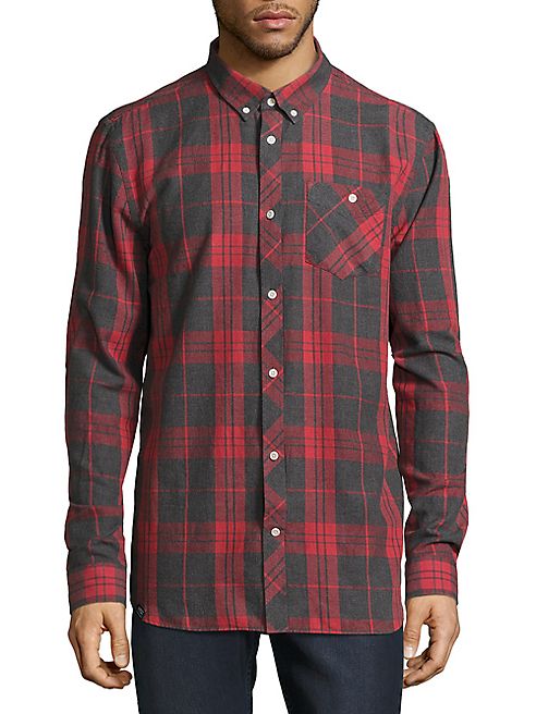 WeSC - Button Down Plaid Shirt