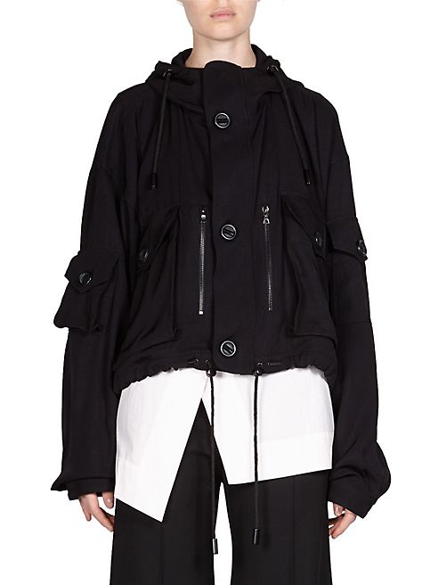 Acne Studios - Cropped Hooded Jacket