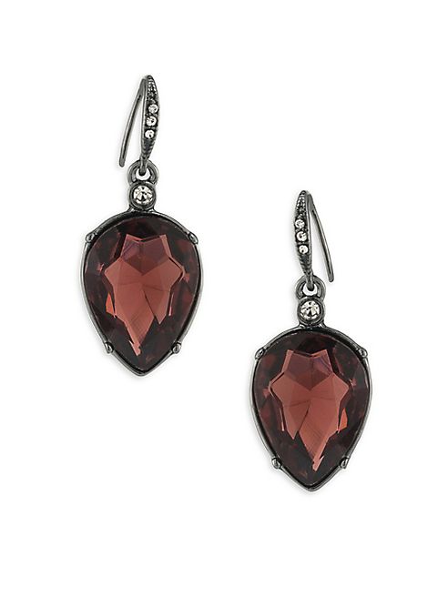 ABS by Allen Schwartz Jewelry - Black Magic Crystal Drop Earrings