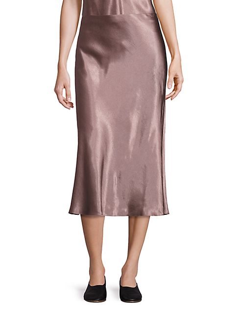 Vince - Flared Midi Skirt