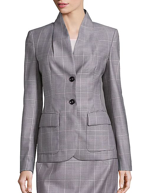 Escada - Glen Check Jacket