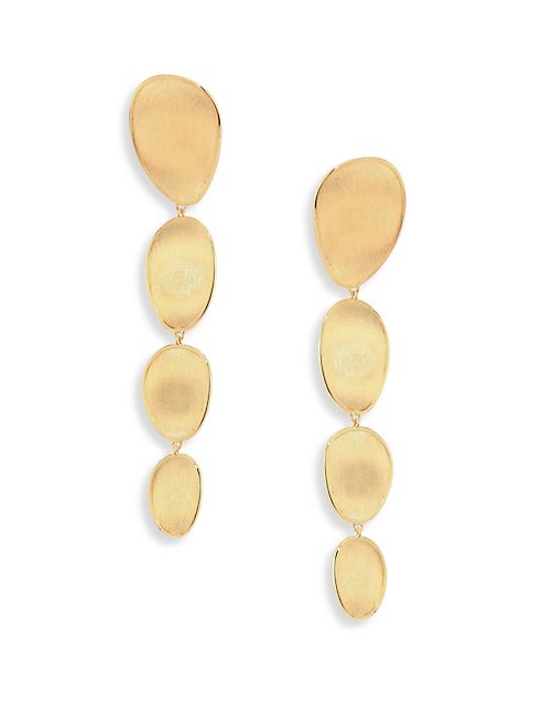 Marco Bicego - Lunaria 18K Yellow Gold Drop Earrings