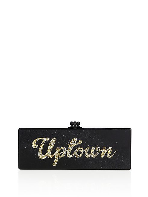 Edie Parker - Flavia Uptown/Downtown Acrylic Clutch