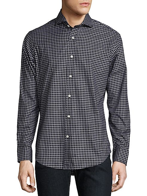 Polo Ralph Lauren - Checked Cotton Twill Button-Down Shirt