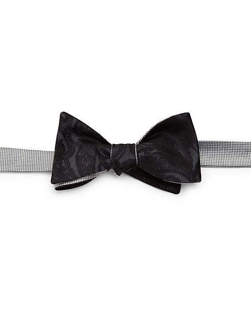 Saks Fifth Avenue Collection - Paisley Silk Bow Tie