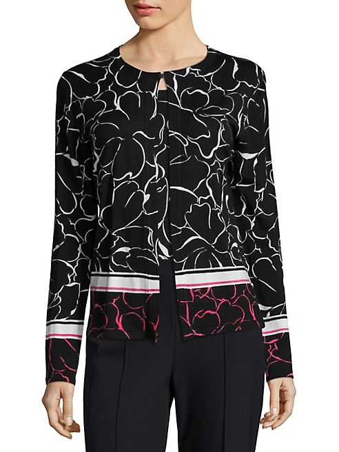 Escada - Wool Leaf Cardigan