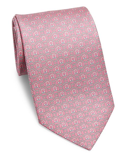 Salvatore Ferragamo - Rope Gancini Silk Tie