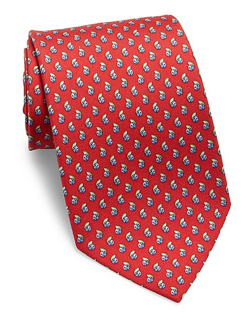 Salvatore Ferragamo - Printed Silk Tie