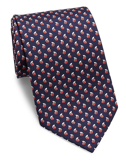 Salvatore Ferragamo - Ladybug Silk Tie