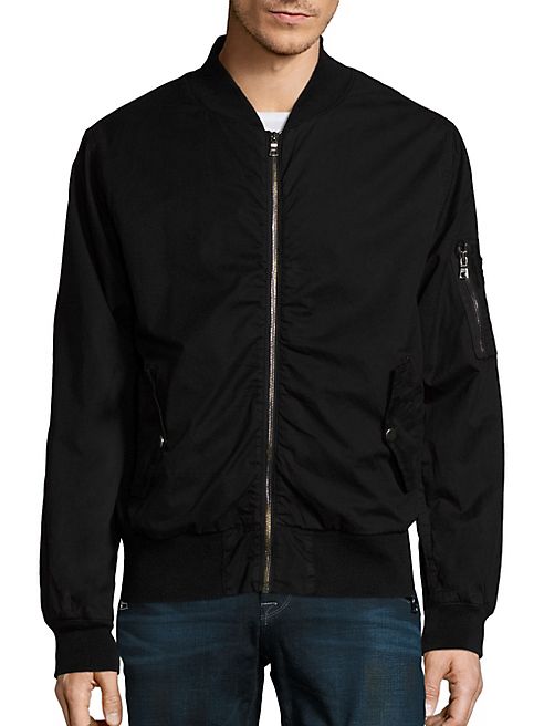 Hudson - Jet Puffer Long Sleeve Bomber Jacket