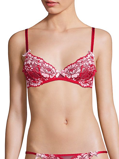 L'Agent by Agent Provocateur - Gianna Floral-Lace Bra