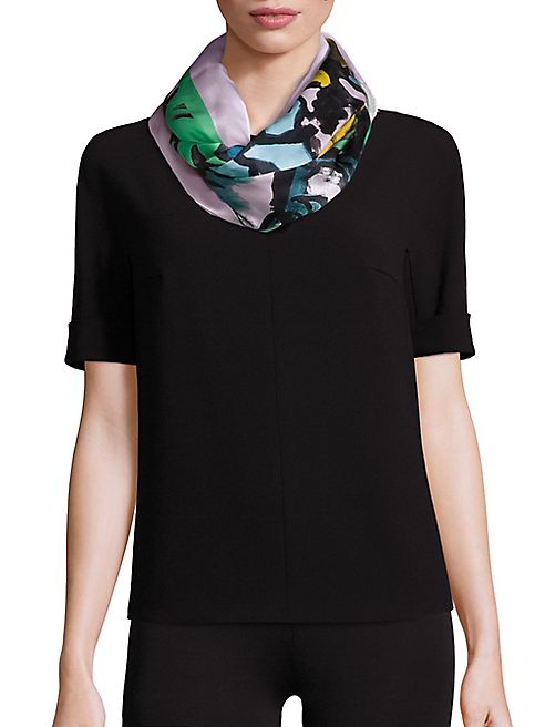 Escada - Printed Silk Scarf