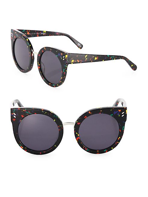 Stella McCartney - 51MM Multicolor Cat Eye Sunglasses