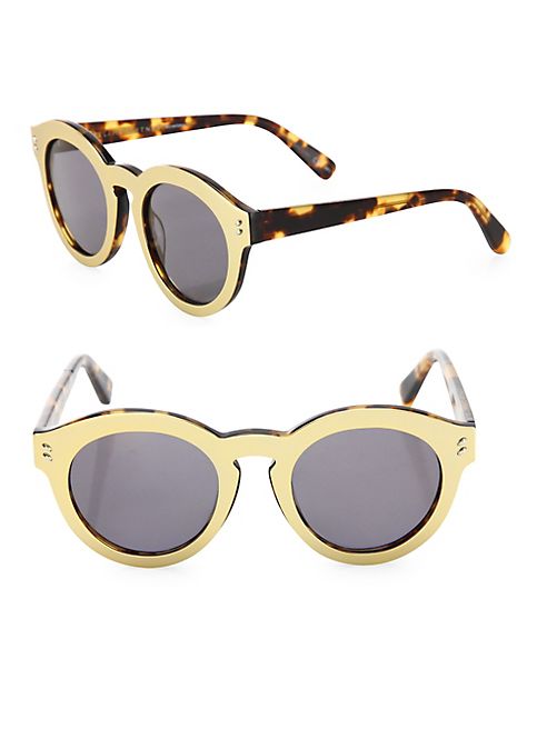 Stella McCartney - 49MM Round Sunglasses