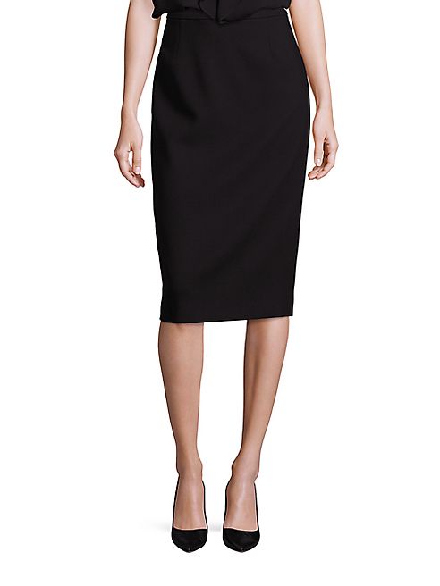 Escada - Wool Pencil Skirt