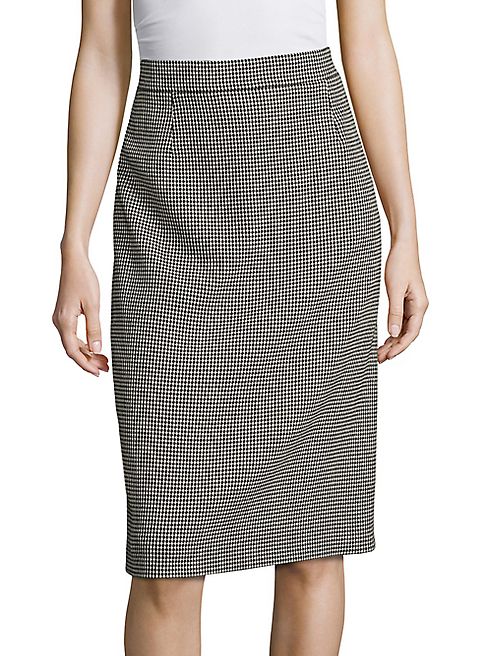 Escada - Patterned Pencil Skirt