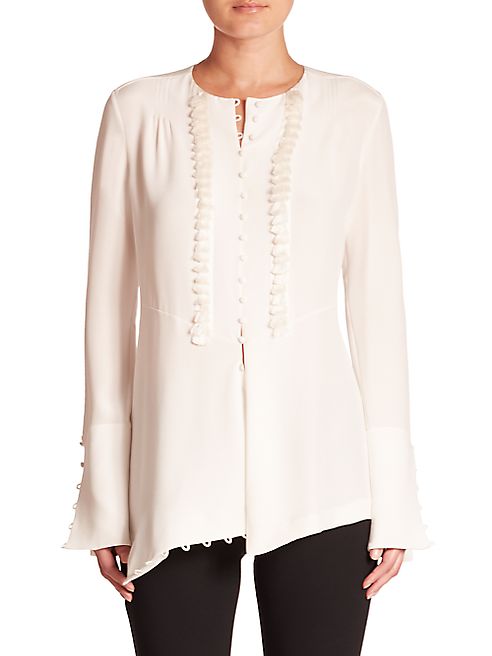 Derek Lam - Long Sleeve Silk Blouse