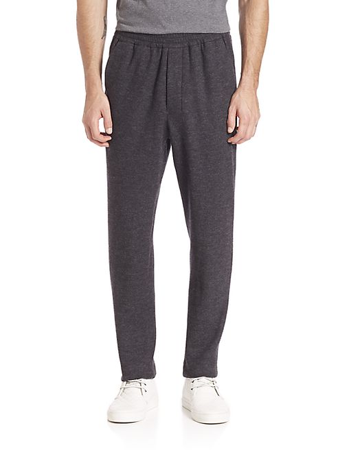 AMI - Heathered Carrot Fit Wool Blend Trousers