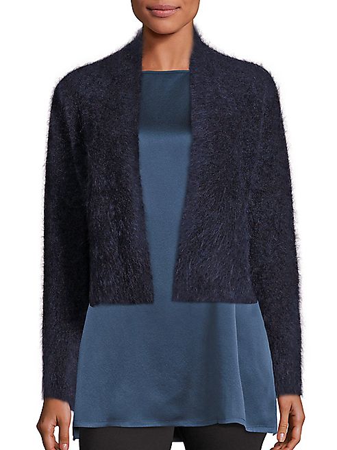 Eileen Fisher - Textured Cropped Cardigan