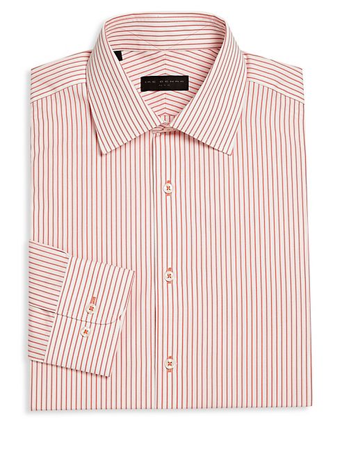 Ike Behar - Regular-Fit Striped Dress Shirt