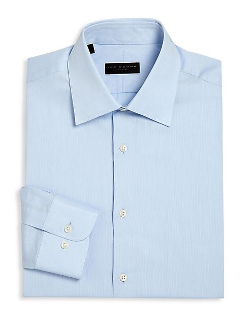 Ike Behar - Regular-Fit Textured Dress Shirt