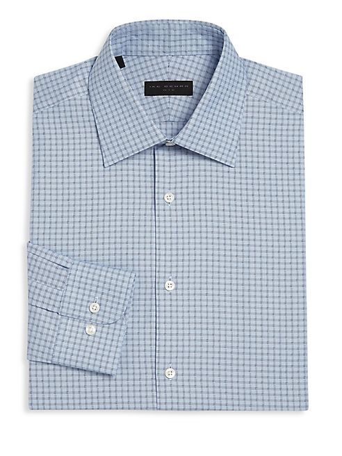 Ike Behar - Regular-Fit Plaid Dress Shirt