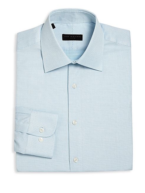 Ike Behar - Regular-Fit Dotted Dress Shirt