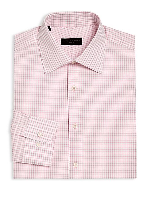 Ike Behar - Regular-Fit Check Dress Shirt