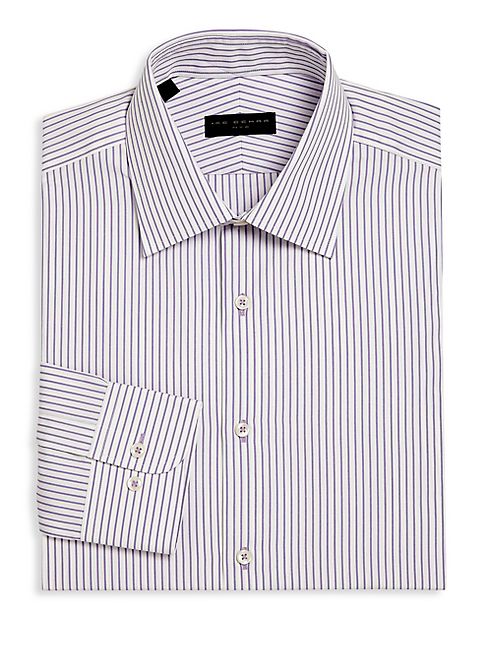 Ike Behar - Regular-Fit Striped Dress Shirt