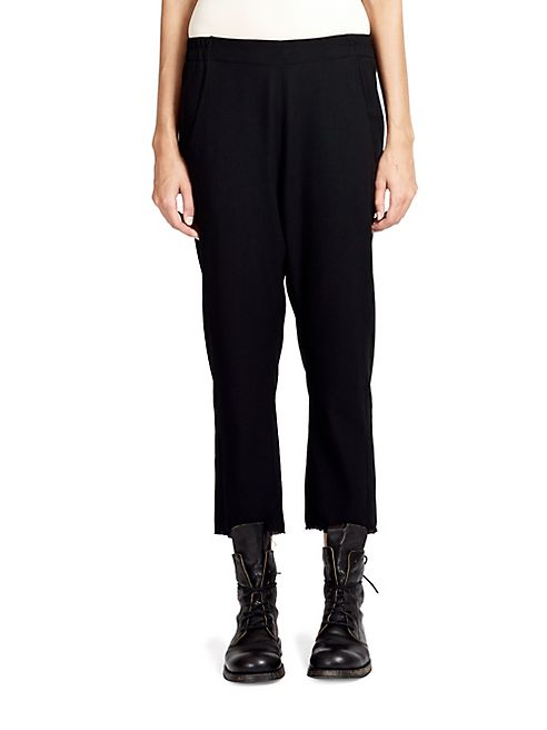 Ann Demeulemeester - Fringed-Hem Trousers