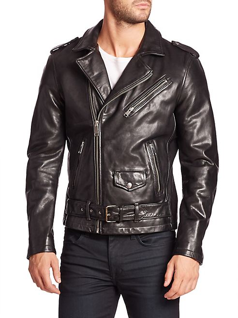 Joe's - Lamb Leather Jacket