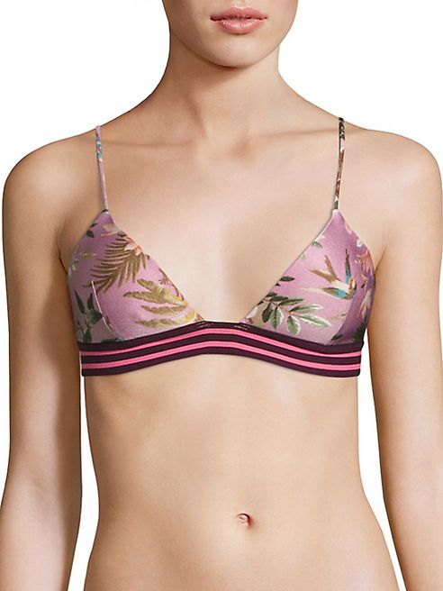 Zimmermann - Tropicale Triangle Bikini Top