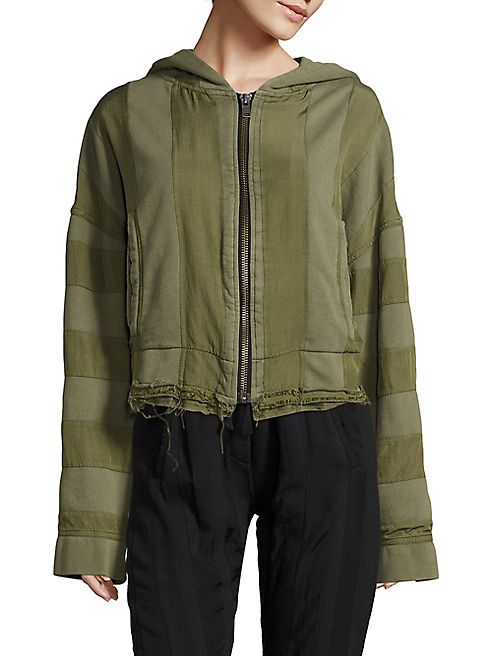 Haider Ackermann - Hooded Khaki Jacket